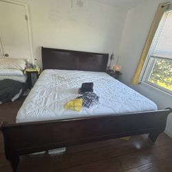 MOVING SALE- King Bed, Dresser and Cabinet 