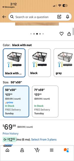 Baby Playpen With Mat