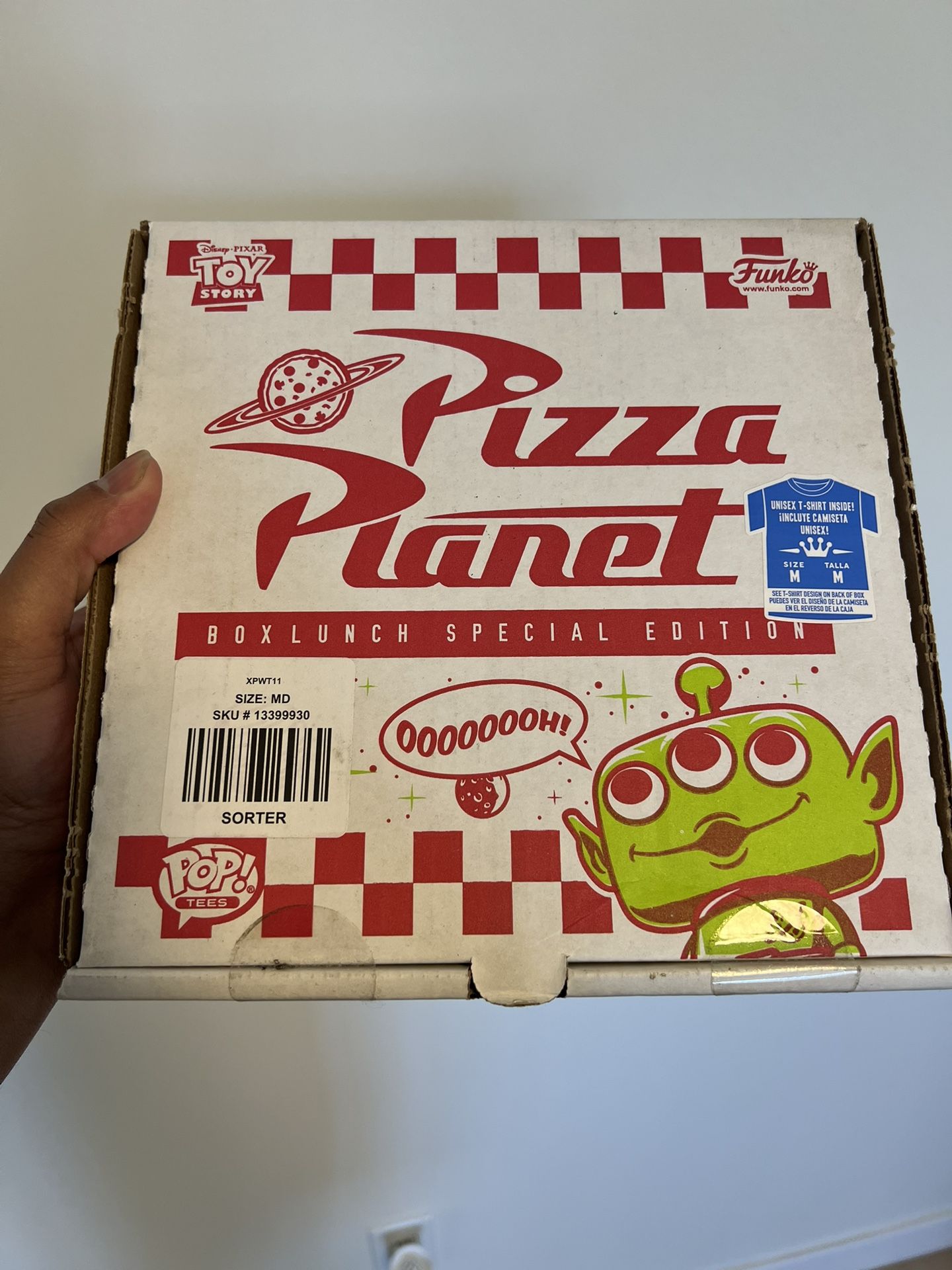 Funko Tee Pizza Planet M