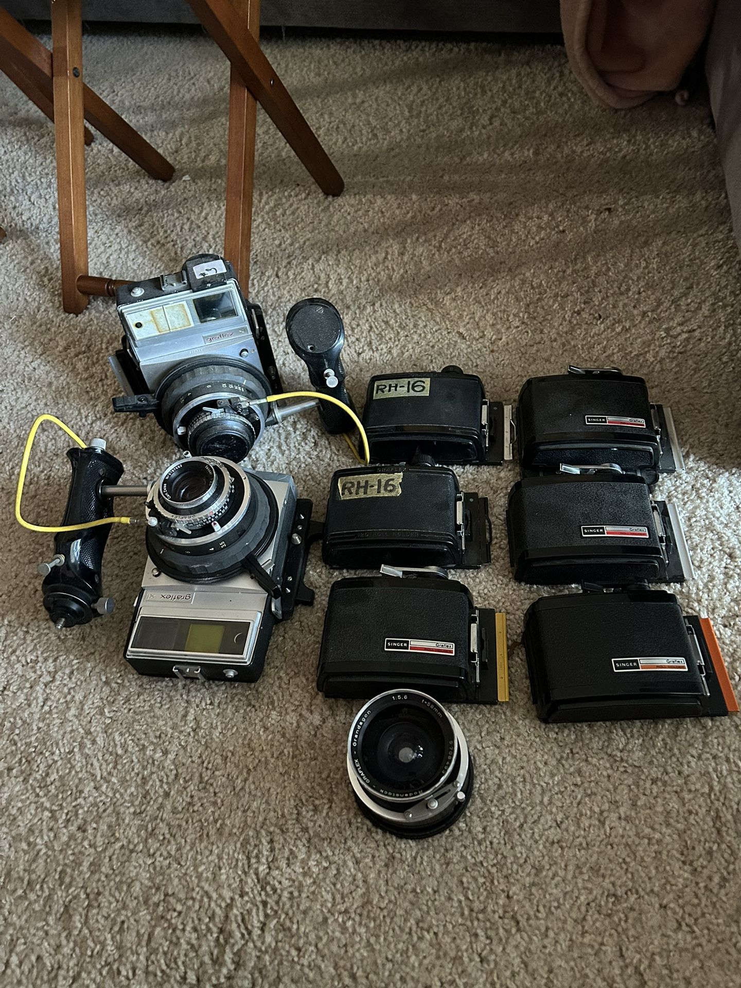 Graflex XL Cameras And Grandagon Lens