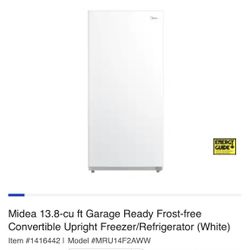 Midea Refrigerator/ Freezer Dual Use 