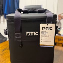 RTIC 20 Can Portable Cooler Bag Keeps Drinks Cold Up to 24 Hours Durable Design! New with Tags
