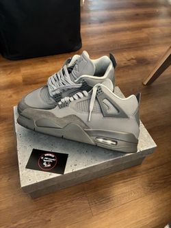 Jordan 4 Wet Cement Sz 9