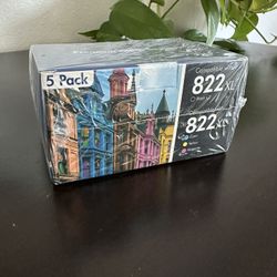 Brand New Sealed 822XL 822 WF-3820 Printer Ink Cartridges Epson 822XL Ink Cartridges Combo Pack for Epson 822 XL for Workforce Pro WF-48