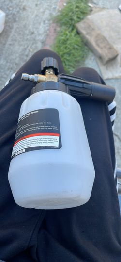 Pressure Washer Cannon/Cañón De Espuma