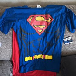 Superman Shirt w/cape