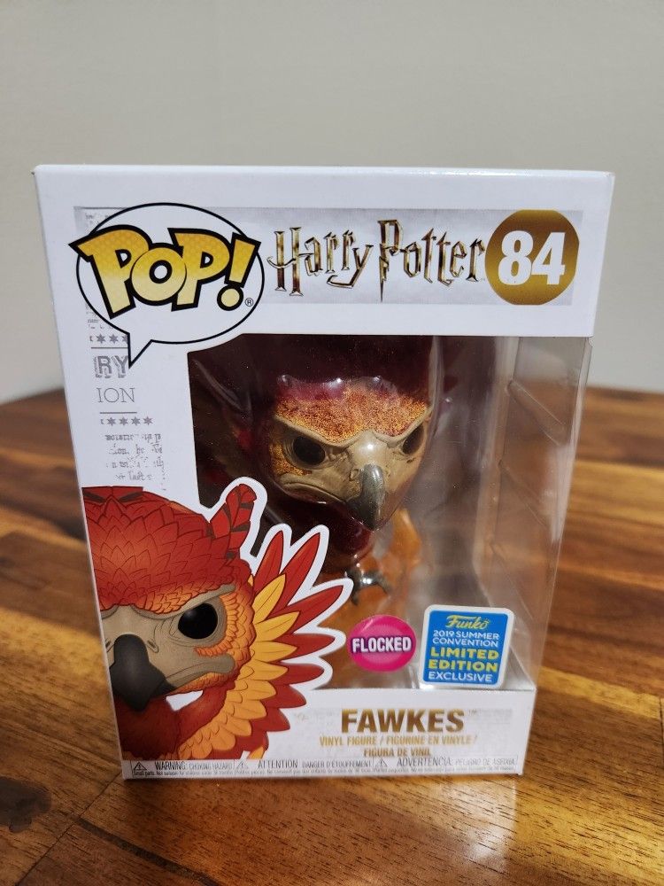 Funko Pop! Vinyl: Harry Potter - Fawkes (Flocked) - Hot Topic
