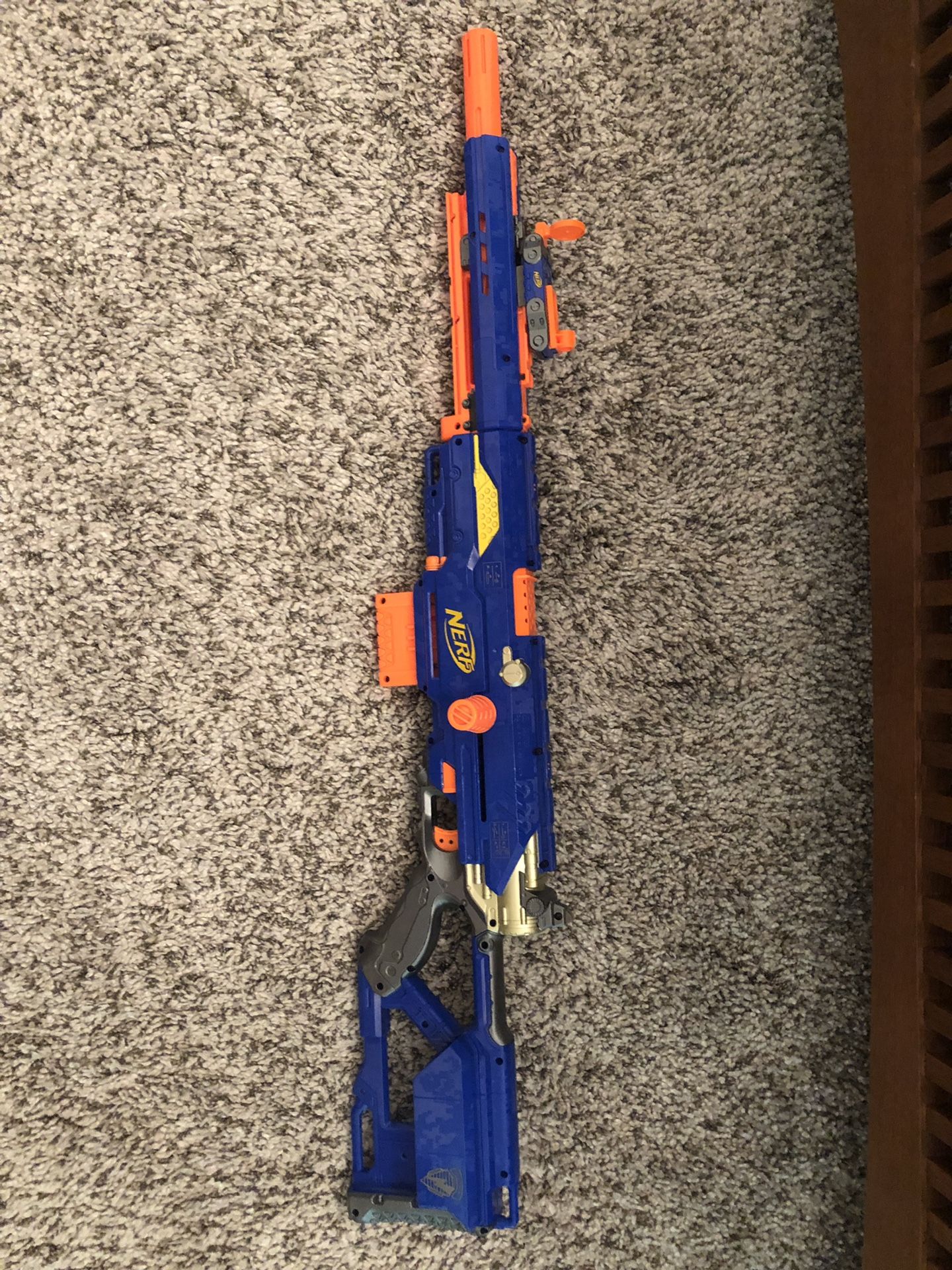 Nerf N-Strike Longstrike CS-6 Sniper Nerf gun Rare