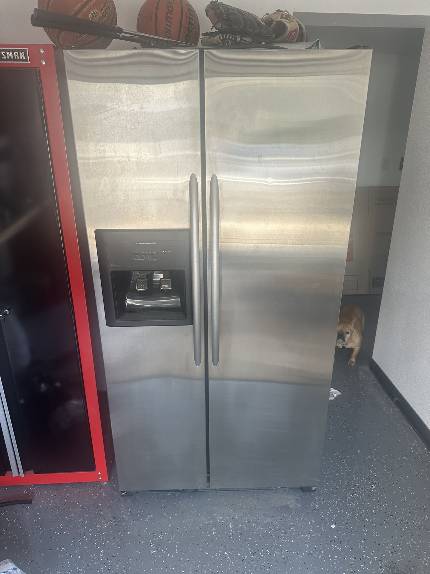 Kitchen Aid Stainless Steel Fridge
