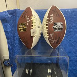 San Diego Chargers Autographed Football 2 