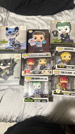 Dc and marvel funko lot
