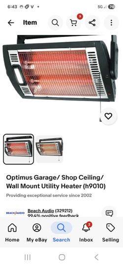 Patio Wall Hung Heater Optimus Brand