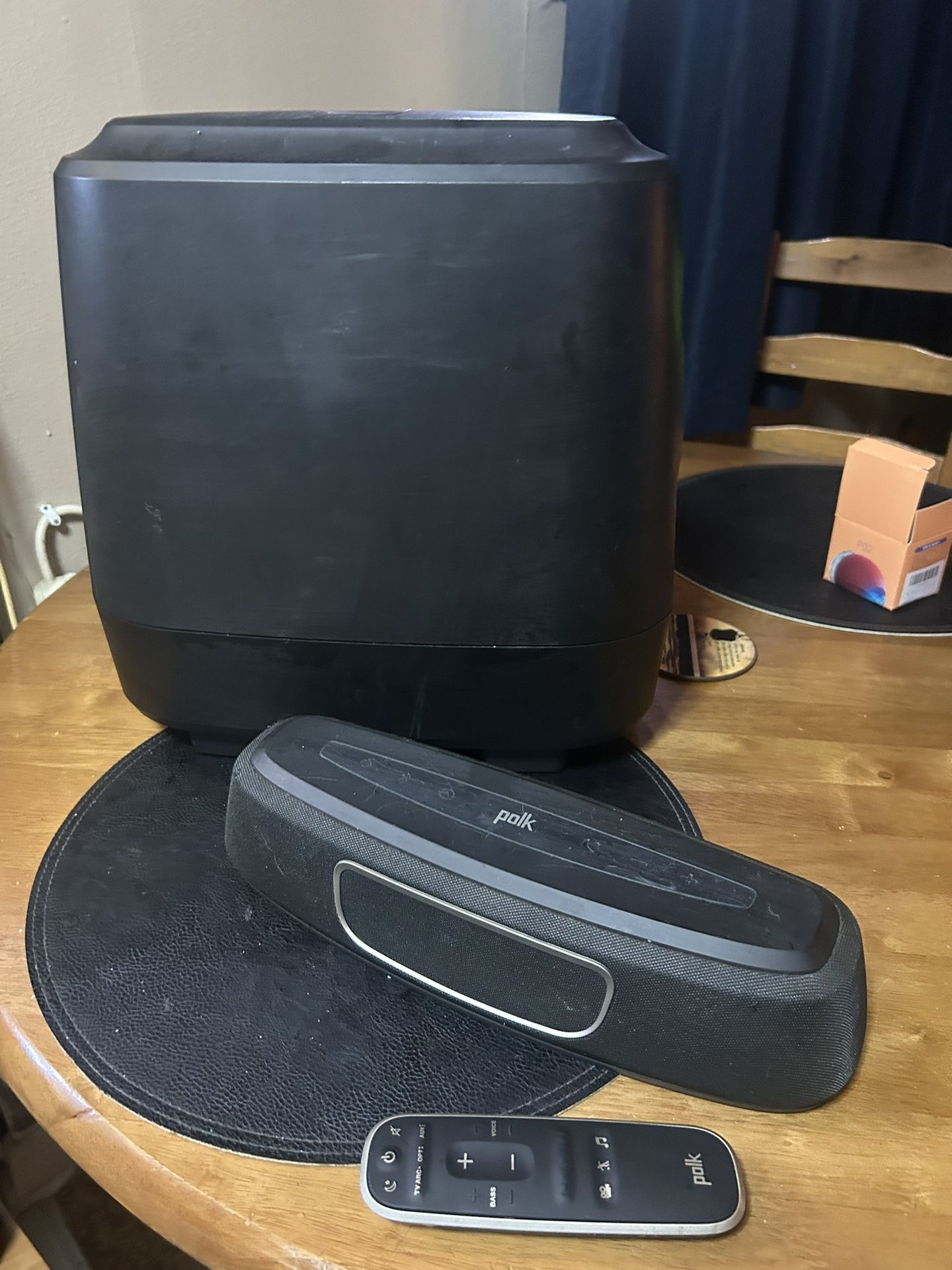 Polk Magnifi Mini Soundbar And Subwoofer