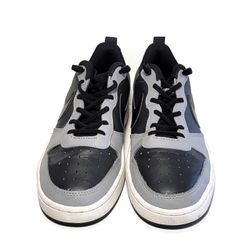 Nike Court Borough Low 2 Low Top Black Gray Youth 