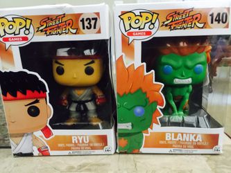 Street Fighter RYU and BLANKA