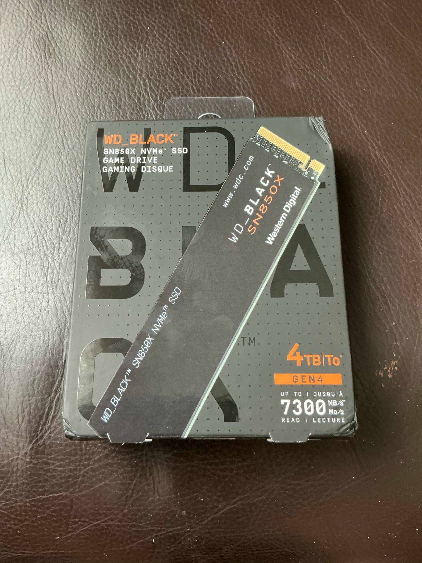 WD SN850X 4TB BRAND NEW UNOPENED