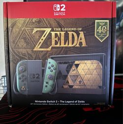 Nintendo Switch 2 The Legend of Zelda 40th Anniversary Edition