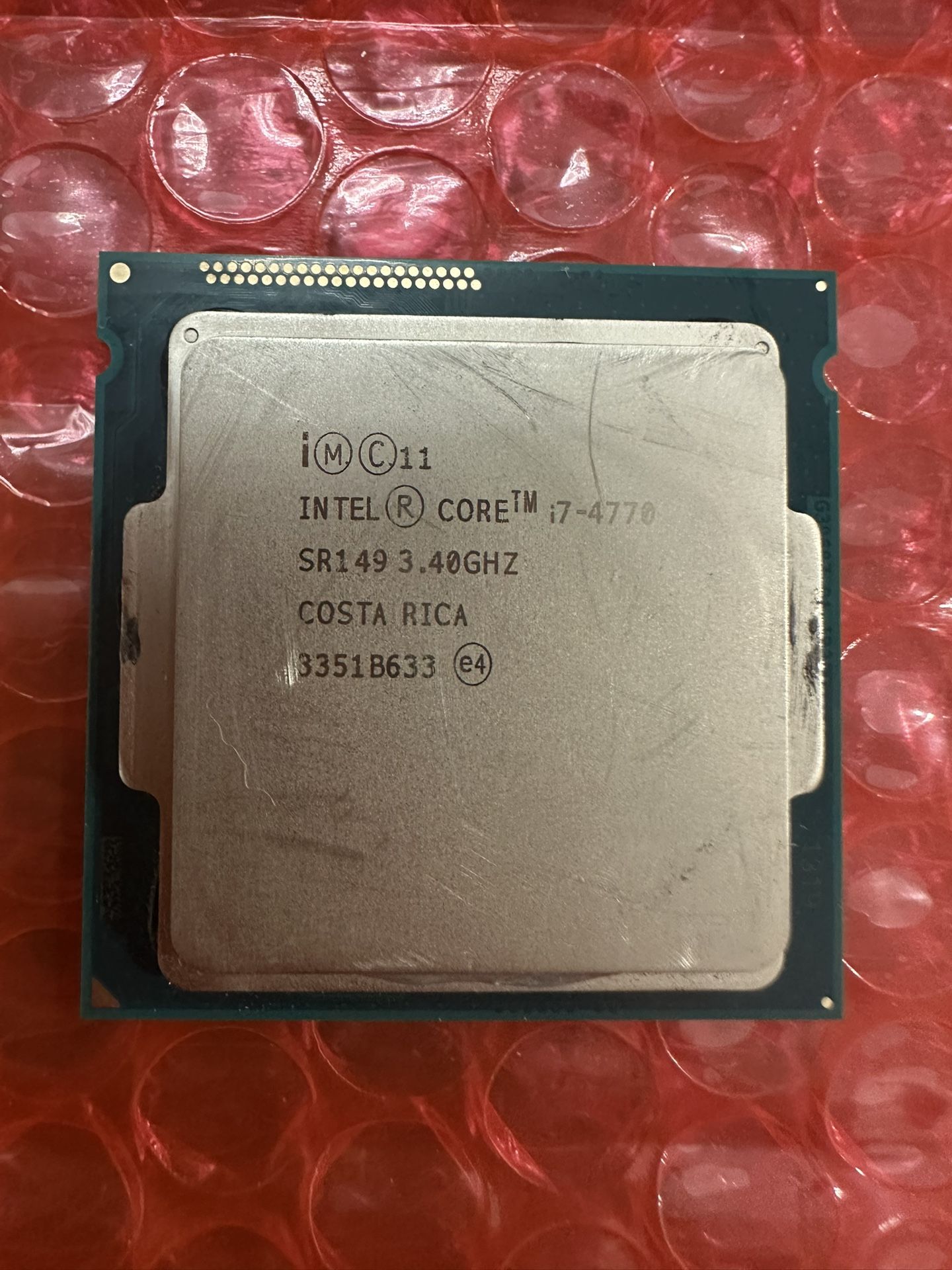 Intel i7-4770 SR149 3.40GHz 8MB 4-Core LGA1150 Socket CPU Processor