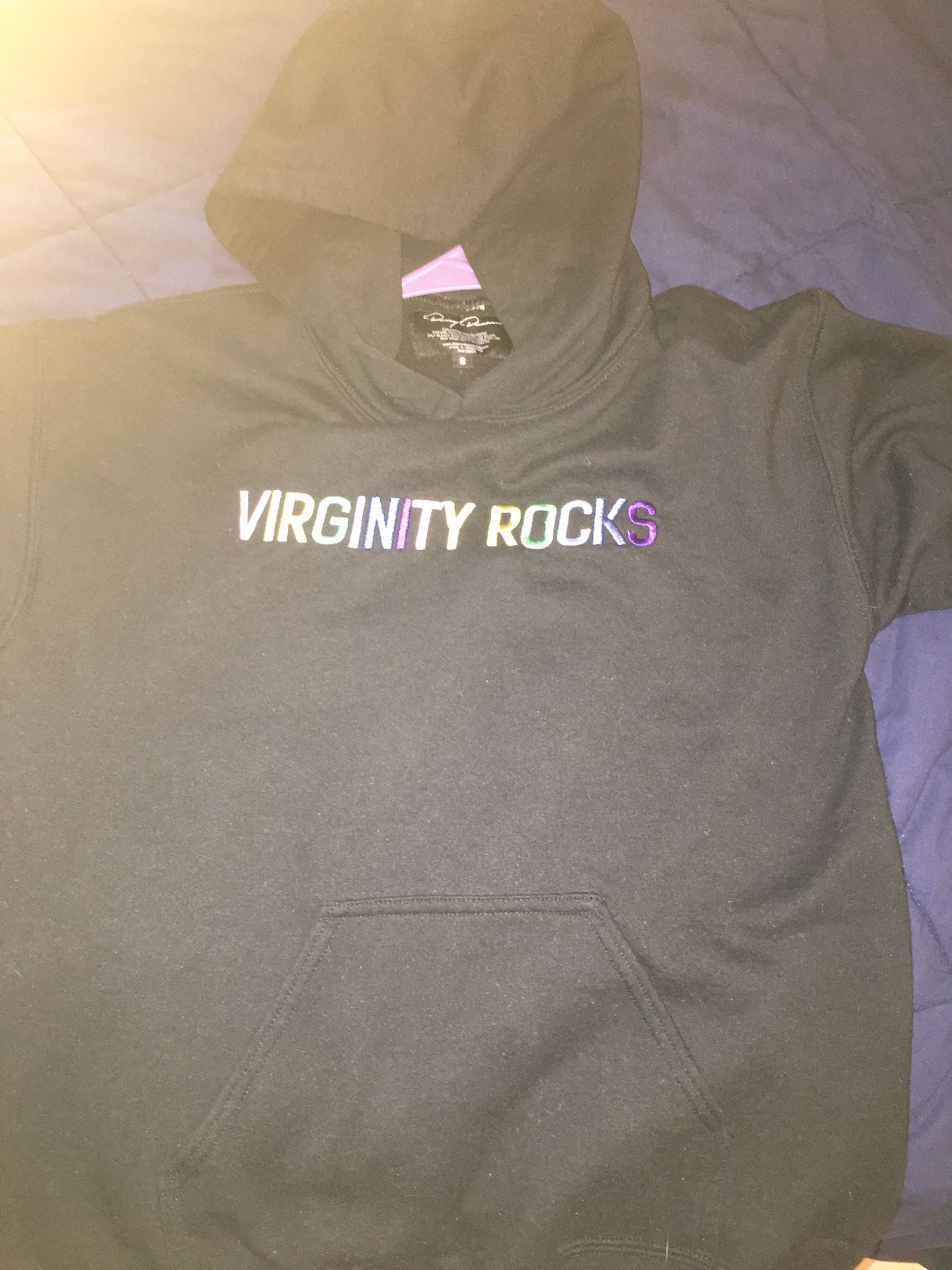 Virginity rocks hoodie