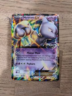 Mewtwo EX pokemon card