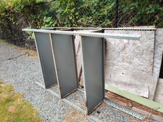 Metal shelf