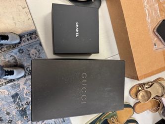 Gucci and Chanel Empty Gift Boxes