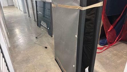Blue Queen size bed frame electrical bed with all the parts