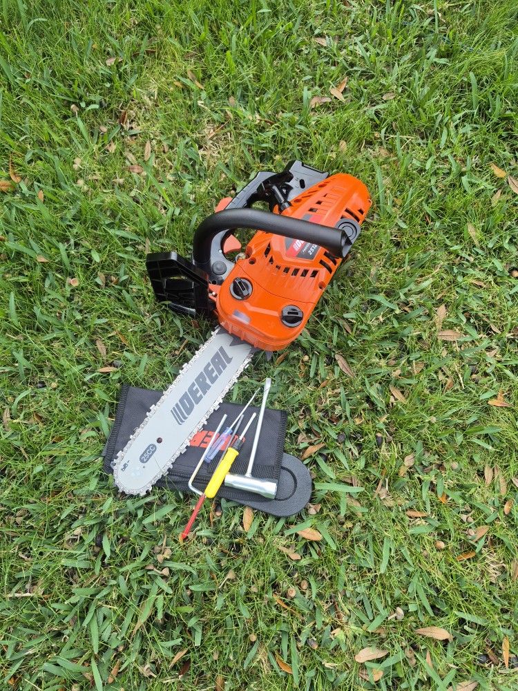 2512S ) 12-inch professional chainsaw, 25.4 CC, one-handed lightweight chainsaw 2-stroke