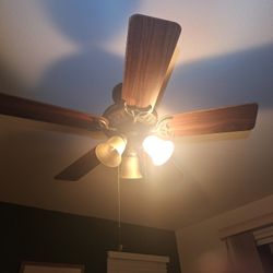 Hunter Fan. Works Great! NW Fresno. (READ DESCRIPTION!!!!!!!!!!!!!!!)