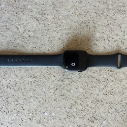 Apple Watch Series 5 (GPS) 44mm Space Gray Aluminum Case with Black Sport Band - Space Gray. 