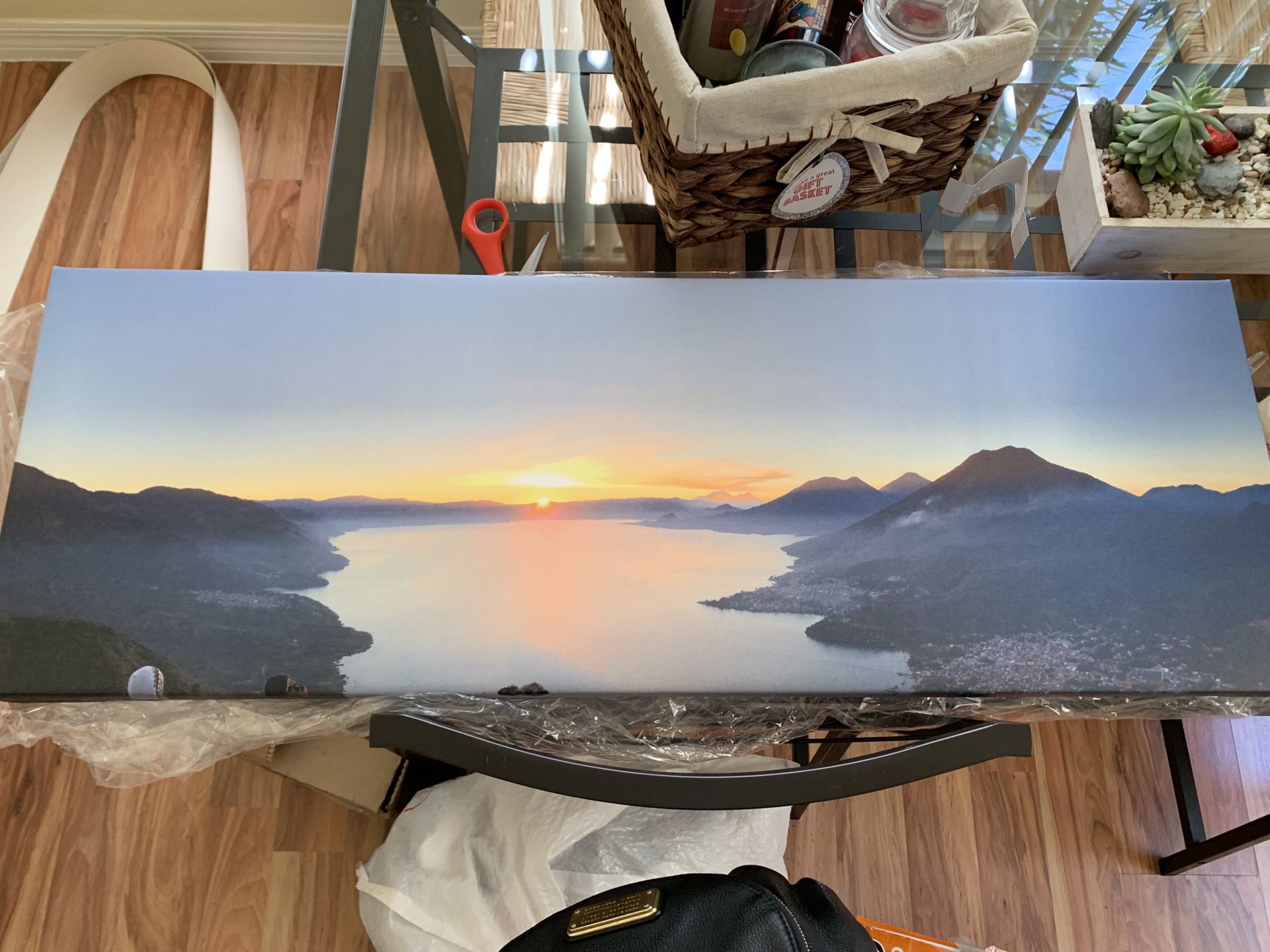 Canvas picture of Lake Atitlán, Guatemala