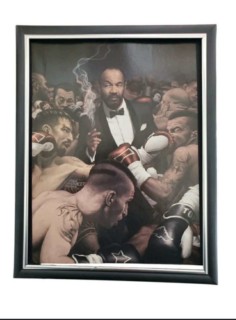 8x10 Framed Original Haymon, a prominent American businessman and boxing manager Print