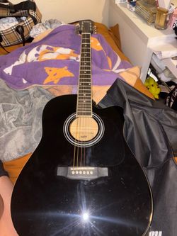 Medley Black Acoustic Guitar