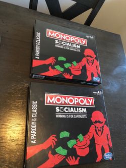 MONOPOLY SOCIALISM!!! (BRAND NEW)!!!