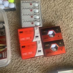About 110 New Golf Balls
