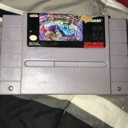 Super Nintendo Game Turtles in Time 