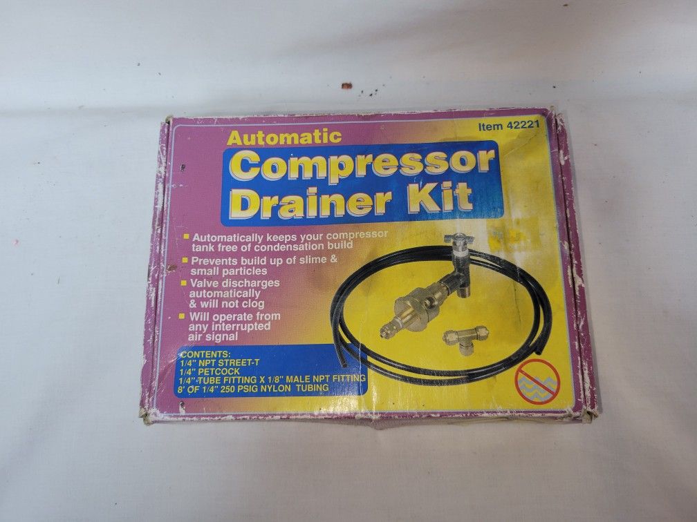 AUTOMATIC COMPRESSOR DRAIN KIT 