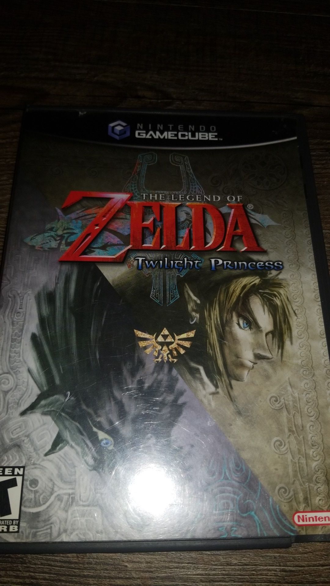 Boîte + Notice Zelda Twilight Princess Sur GameCube - Version FRA - PAS DE JEU