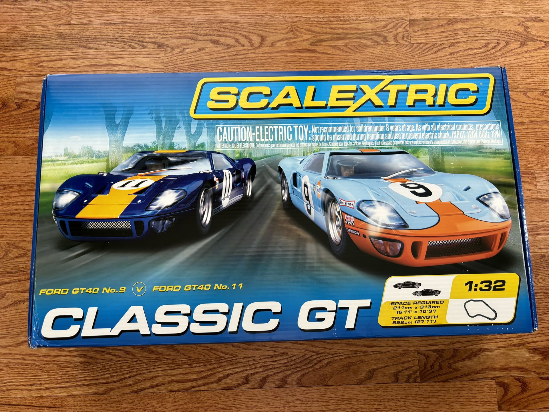 New Scalextric Classic GT Slot Car Track 1:32 