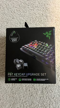 Razer PBT Keycaps Black