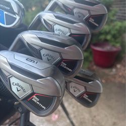 Callaway LH Big Bertha Irons.