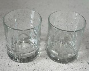 Set Of 2 Canadian Club Whiskey Glasses 