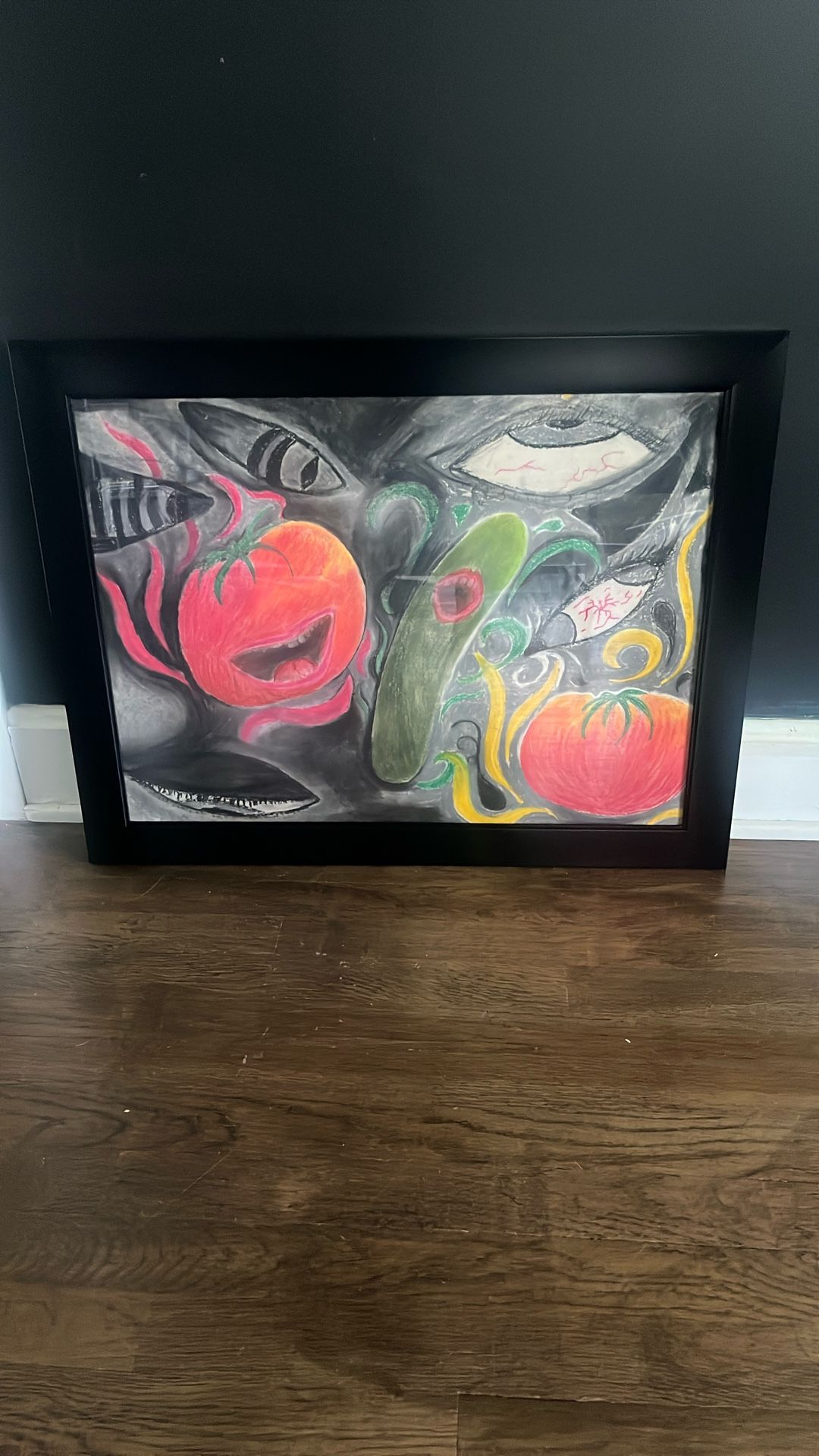 Art Work "When the Veggies Found Out"