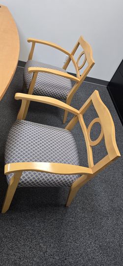 Maple Wood Armchairs