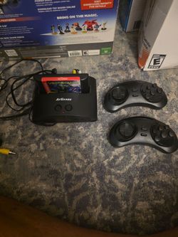 AtGames Sega Genesis Flashback Console with Controllers
