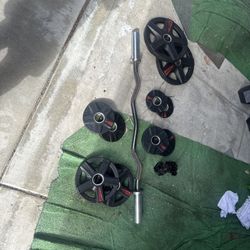 Weight And EZ Bar Set