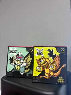 Hello Kitty x Godzilla Keroppi #2 & Pompompurin #4