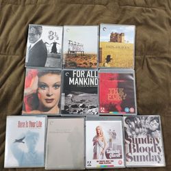Blu Ray Movies (Criterion Collection + Arrow)