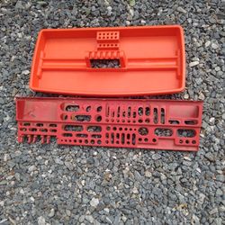 Tool Rack For The Wall &  Tote Tray.  