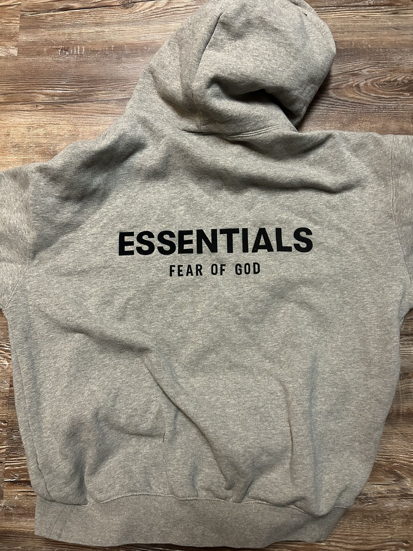 Fear of God essentials Hoodie Dark Oat